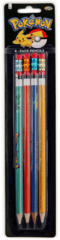 Pokemon 4-Pack Pencil Set